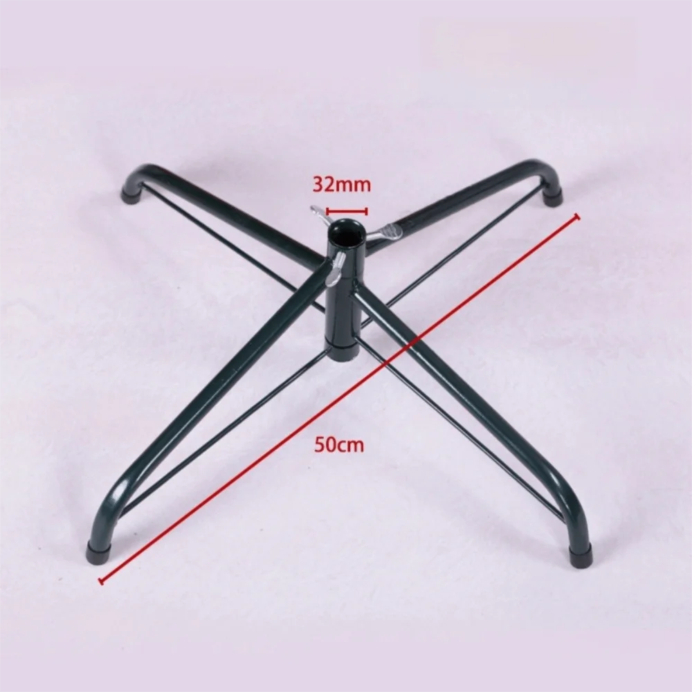 Durable Metal Christmas Tree Stand Base Sturdy Rotating Xmas Tree Holder Christmas Tree Stand Legs Christmas Tree Accessory