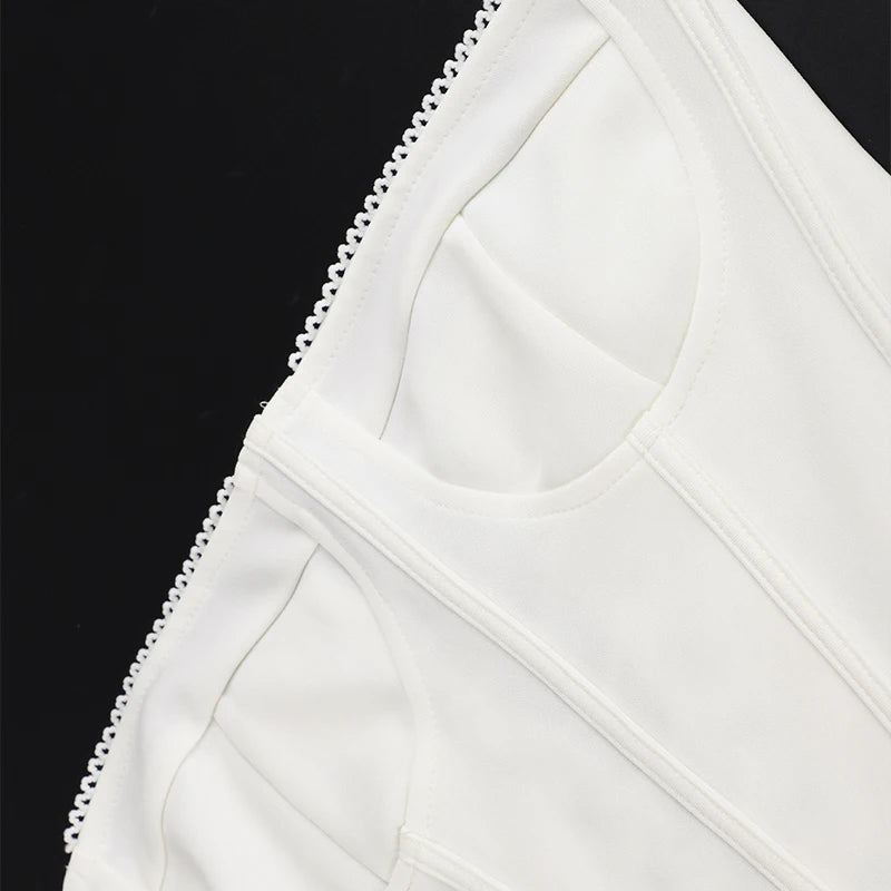 Sexy Women's Dresses New Summer Fashion Streetwear Casual Slim Dress Solid Sexy Elegant Lady Backless Strapless Dresses Clothing