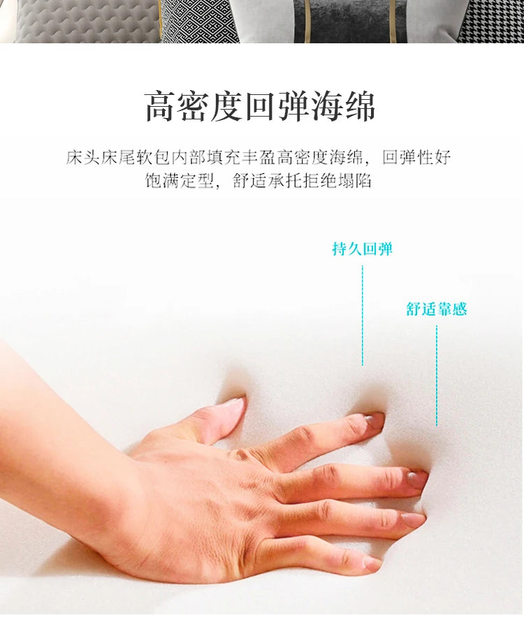 Space Saving Marriage Bed European Luxury Queen Size Double Bed Storage Multifunctional Cama De Casal Luxuosa Home Furniture