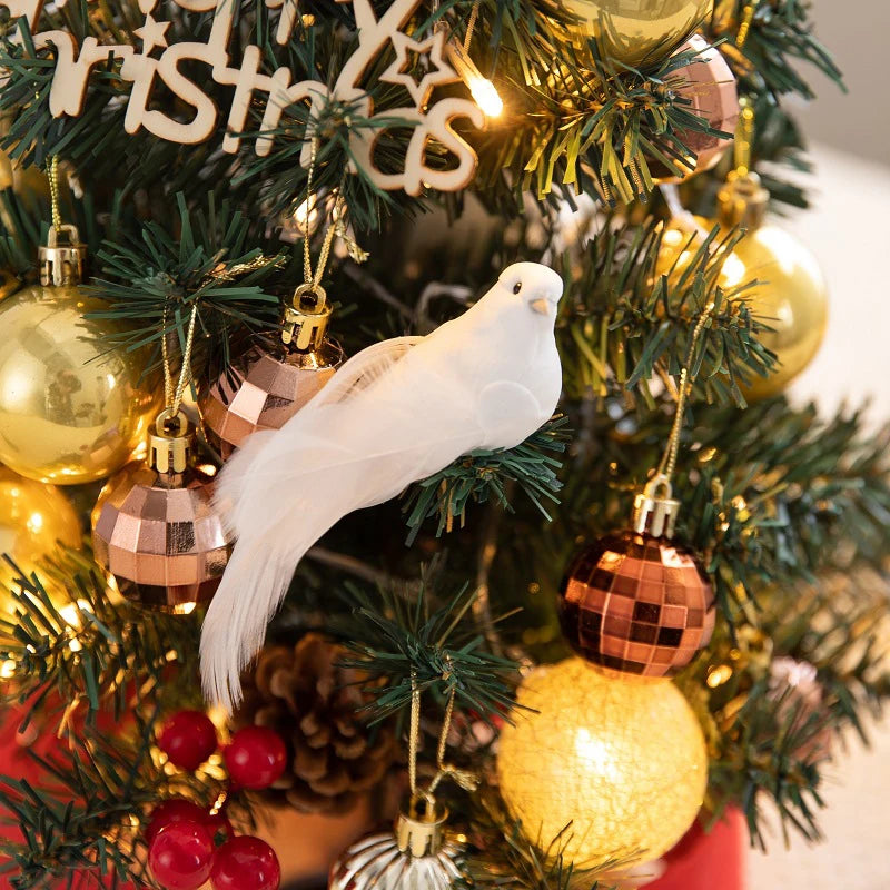 2022 New 45/60cm Merry Christmas Tree For Home Desktop Decoration Cristmas Ornament Xmas Navidad Gifts Led New Year Tree