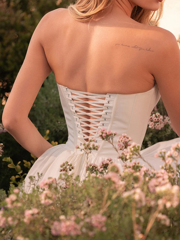 Sexy Women's Dresses New Summer Fashion Streetwear Casual Slim Dress Solid Sexy Elegant Lady Backless Strapless Dresses Clothing