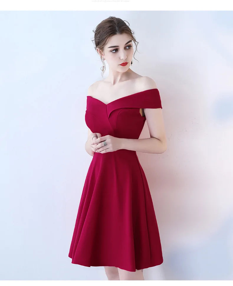 Graduation Dresses Women's Short Dress Evening Formal Wedding Party Prom Holiday 2024 Elegant Special Events Occasion Weddings