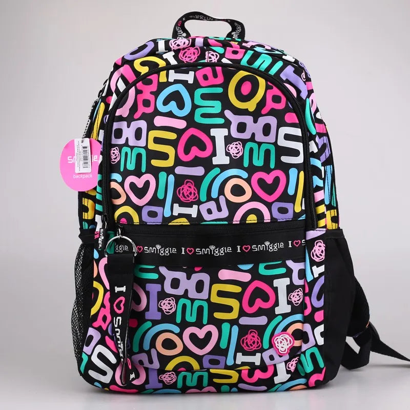 Genuine Australia Smiggle Schoolbags Children'S Backpacks Primary School Students' Shoulder Bags Large-Capacity Cartoon Bags