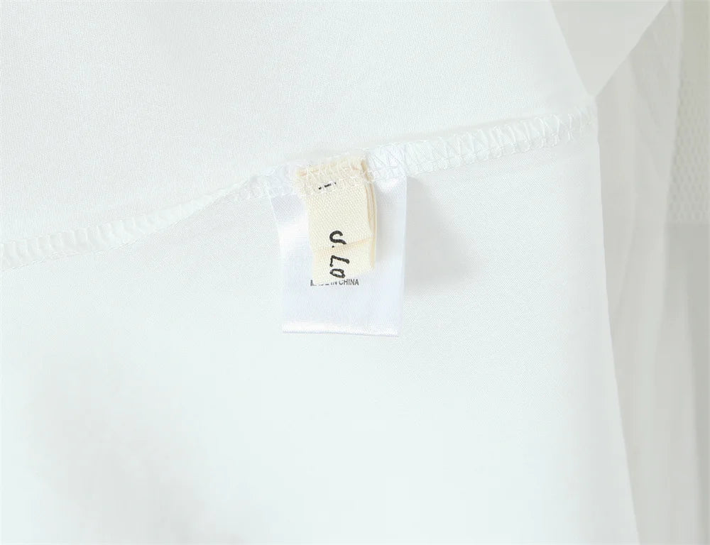 Women's Dress 2025 New Fashion Summer  White Bow Midi Dresses for Women Elegant Chic Ladies Dress