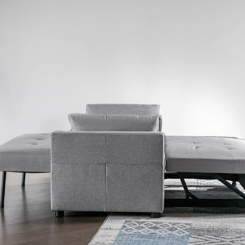 Multifunctional Furniture Folding Pull Out Sofa Bed Modern Convertible Sleeping Sofa Bed With Storage