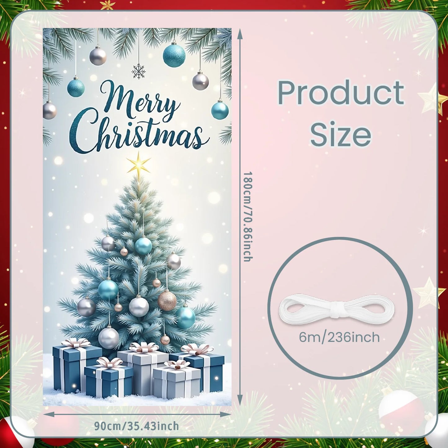 Christmas snowman Hanging Flag Door Banner Christmas Decorations For Home 2025 Ornaments Xmas Gifts Navidad New Year Decor 2026