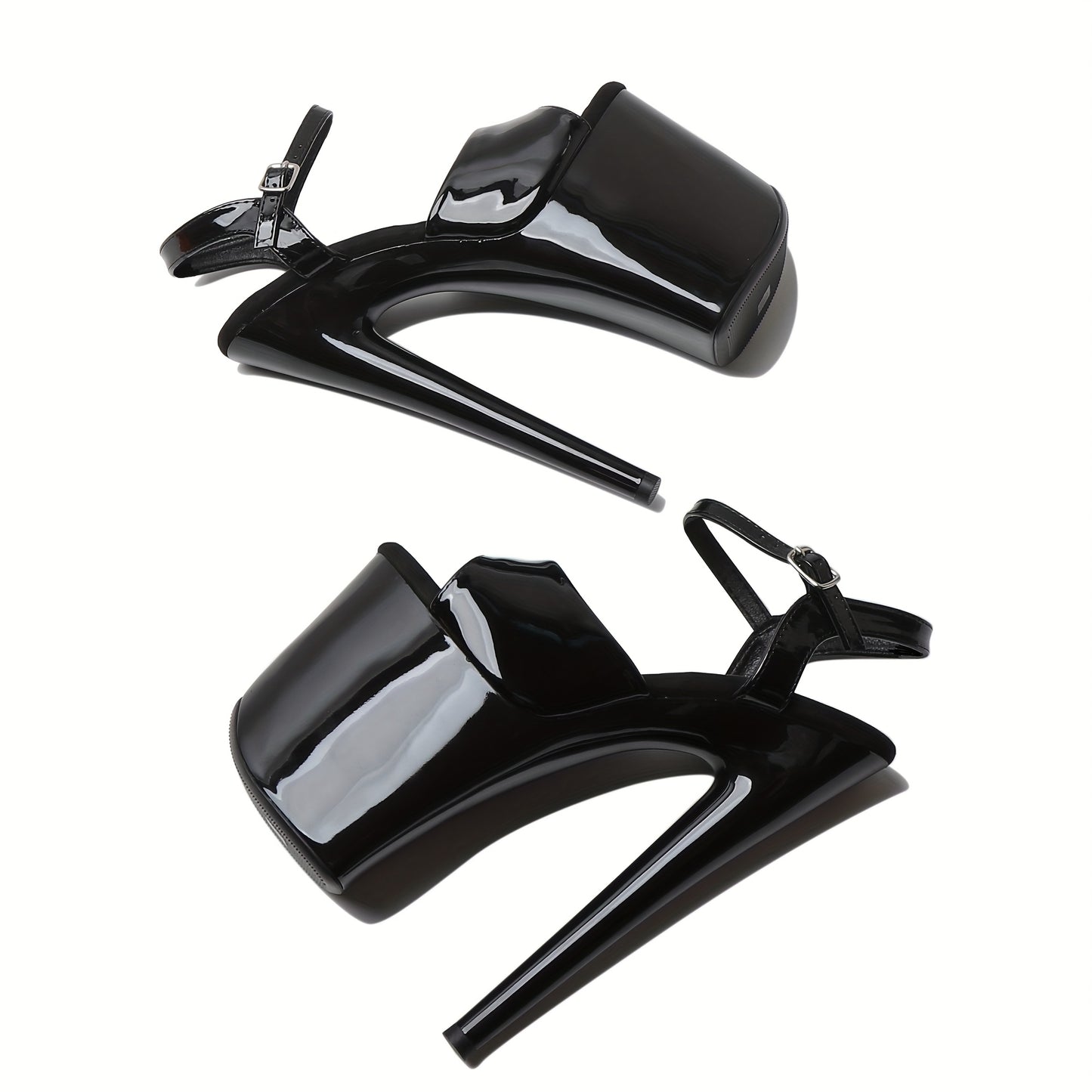 HEELSXO Women'S 8 In Platform Sandal Heels Ankle-Strap Sexy, 8 In Pole Dance High Heel Platform, 20 Cm Exotic Platform Pole Dancer Heels Shoes Stiletto