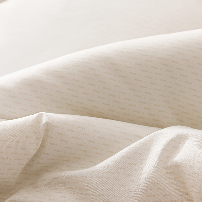 7pcs Fashion Quilt Set - Freshness Nature Rural Flowers, Soft Ventilate 180gsm Quilting, 1 Quilt + 1 Bed Cap + 1 Bed Sheet + 4 Pillowcases