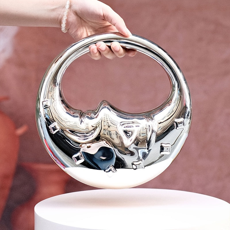 Luxury Women's Party Prom Box Evening Clutch Acrylic Transparent Clutch Waterproof Crossbody Bag Tready Bride Bag, Perfect For Party, Wedding, Dinner/Banquet, Matching With Wedding Dress,Formal Dresses, Prom Dress, Birthday D