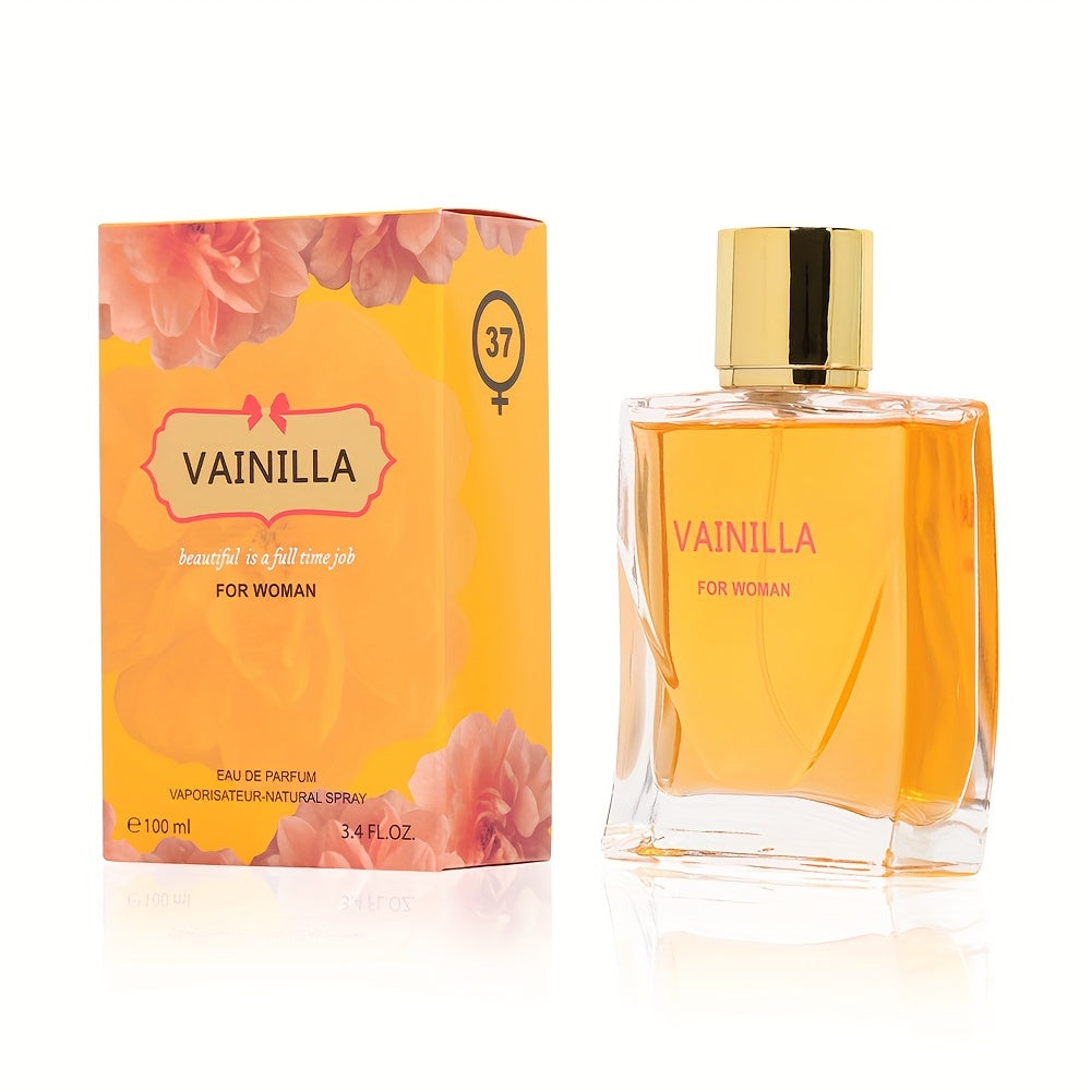 100ml Alluring Vanilla Musk Gardenia Eau De Parfum - Long-Lasting, Refreshing, and Seductive Fragrance for Women - Perfect Gift for Dating, Daily Life, and Special Occasions