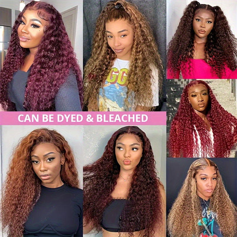 200% Ready To Wear 5*5 Bye Bye Knots Wig Water Wave Human Hair Wigs 5*5 Lace Clousure Wigs For Women Pre Plucked With Baby Hair Brazilian Virgin