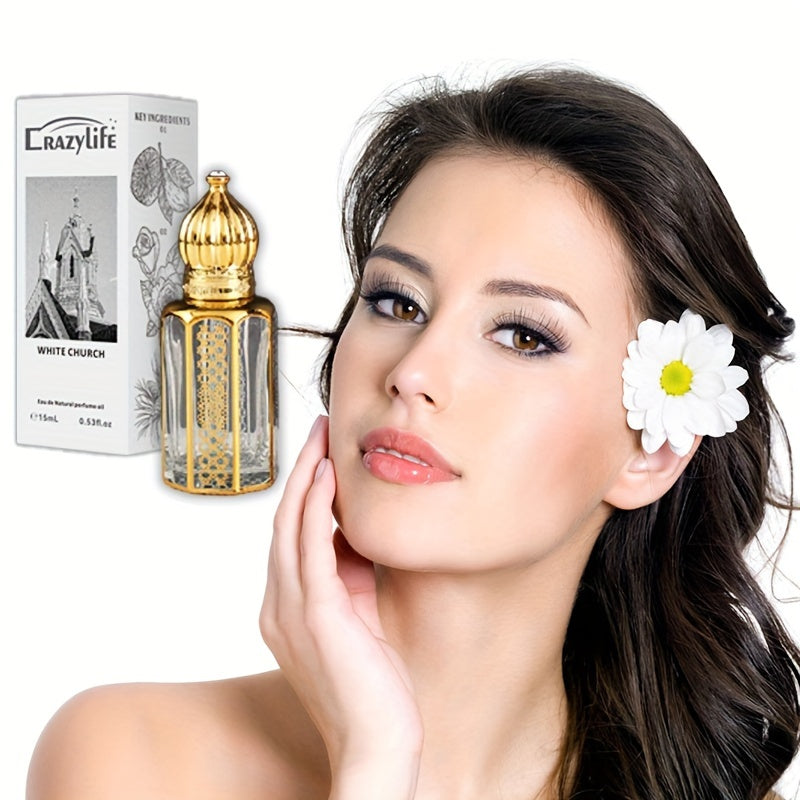 15ml Long-Lasting Floral Eau De Parfum Oil for Women - Refreshing, Formaldehyde-Free, and Alcohol-Free Perfume for Dating and Daily Life - A Perfect Gift Idea for Her
