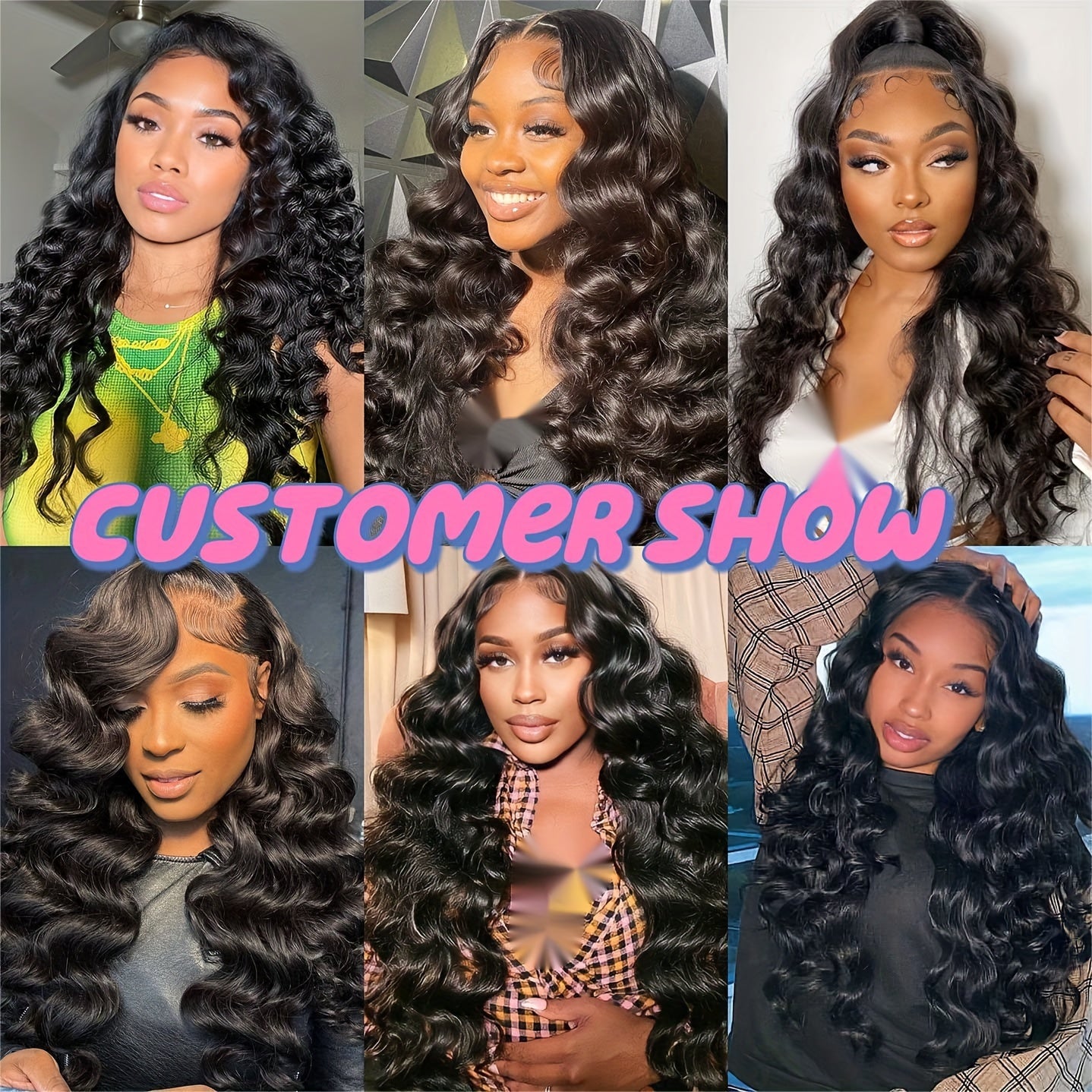 Loose Wave Bundles Human Hair 3 Bundles Deal 100% Unprocessed Brazilian Virgin Hair Loose Wave Bundles Real Human Hair Extensions For Women No Mixed Natural Color No Shedding No Tangle
