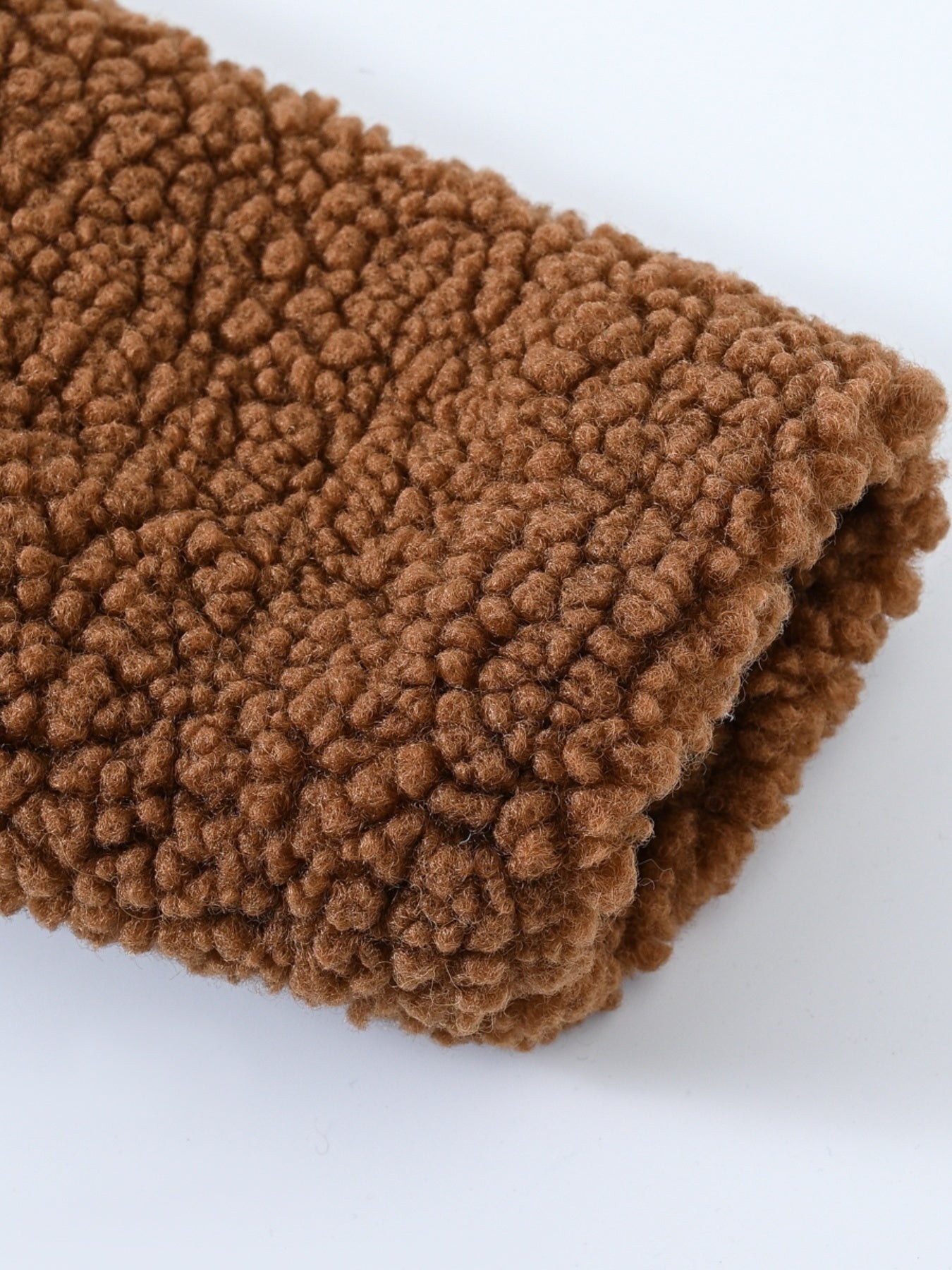 Girls' Cozy Fleece Jacket - Two-Tone Color Block with Plush Lining, Long Sleeves & Button Front, Casual Korean Style Winter Outerwear for Youngsters, Youngsters'S Winter Jacket | Buttonup Front Jacket | Plush Lining Jacket