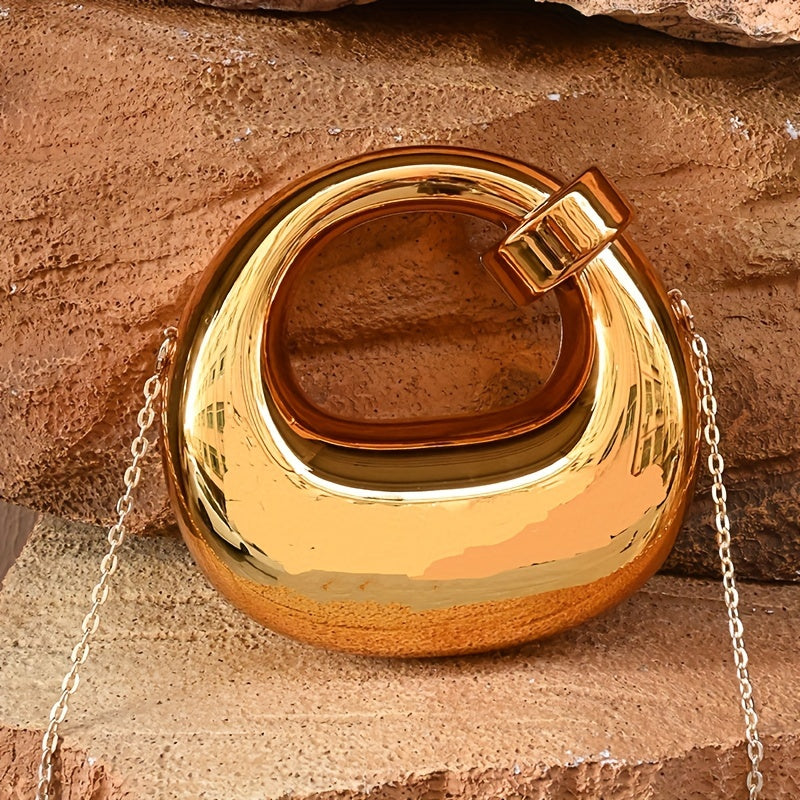 [Transparent Waterproof Party Clutch Bag] Luxury Women's Party Prom Box Evening Clutch Acrylic Transparent Clutch Waterproof Crossbody Bag Tready Bride Bag, Perfect For Party, Wedding, Dinner/Banquet, Matching With Wedding Dr