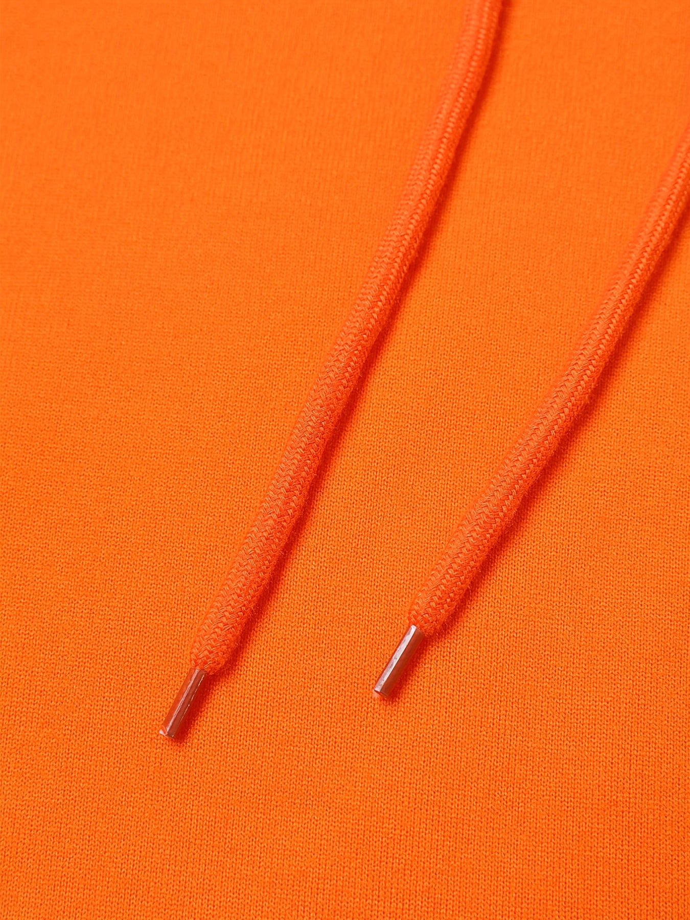 Women's Bright Orange Hooded Zip-Up Jacket with "SOMETHING for JUDY" Back Print - YOUNG Style Mid-Stretch Machine-Washable Spring/Fall Outerwear