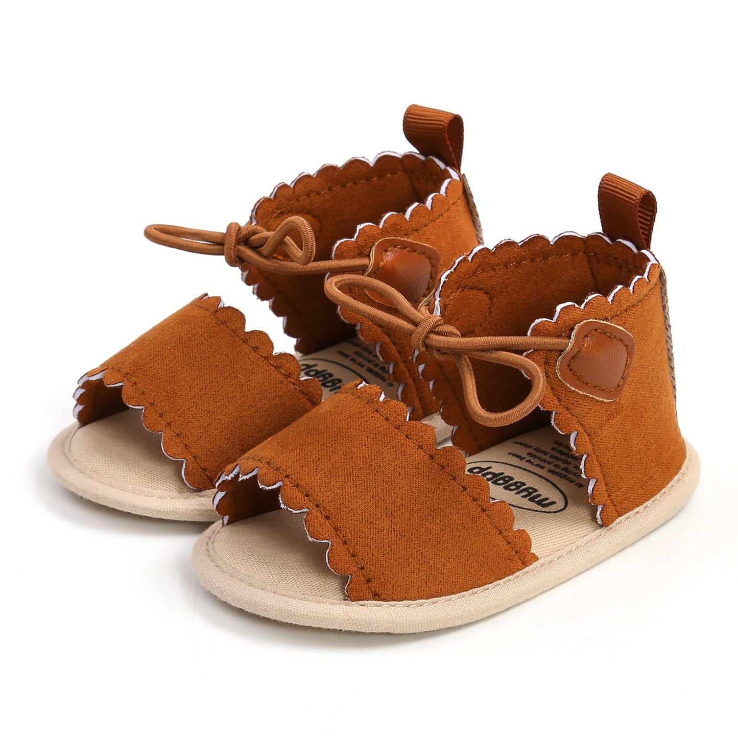 Adorable & Lightweight Baby Girl Sandals: Open-Toe, Easy Fasten Crib Shoes Perfect for First Walkers – Spring/Summer Ready