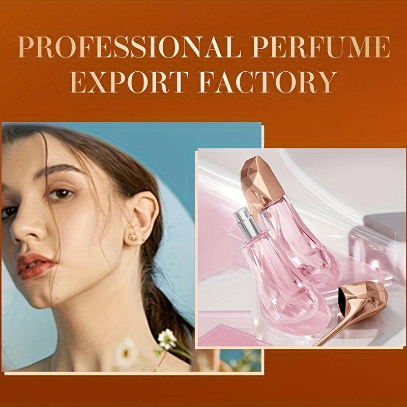 High Heel Styling Perfume Eau De Parfum Spray Pink Natural Fragrance Parfum Lasting And Charming Personal Perfume For Women And Girls 30ML