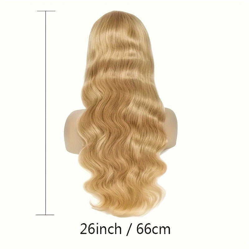 Hot Selling New Styles13x6 Ombre Honey Blonde Lace Front Wigs Human Hair, 27# Frontal Wigs Pre Plucked Bleached Knots Transparent Lace Front Wig Human Hair For Black Women Glueless Human Hair Wig