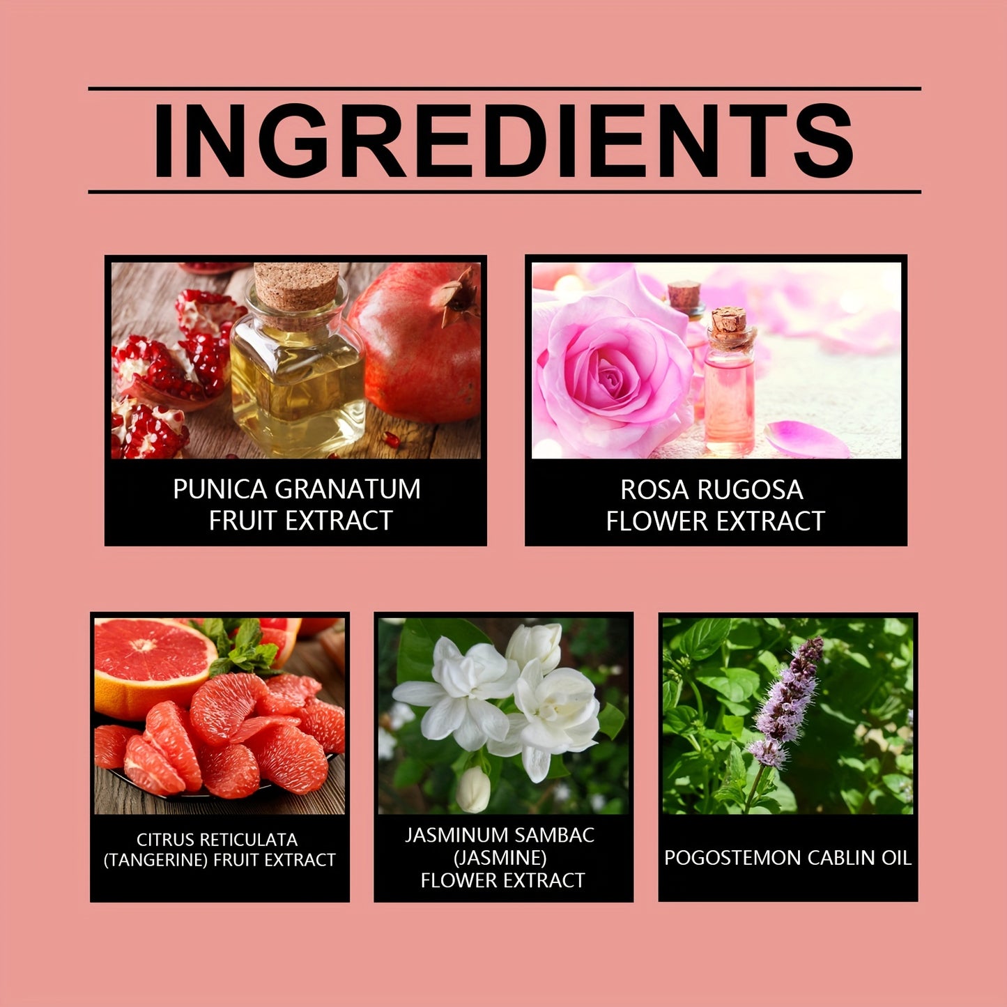 Roxelis Love Floral Cherry Eau de Parfum for Women - Long-Lasting, Fresh Scent with Floral Notes of Jasmine & Rose, Alcohol-Free, Light & Non-Greasy - 10ml/0.34FL.OZ