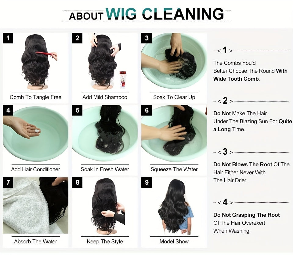 360 Lace Front Wigs Pre Plucked 150% Density Human Hair 360 HD Lace Frontal Wigs Body Wave Wig For Women With Baby Hair Natural Color (16-34 Inch, Natural Color)