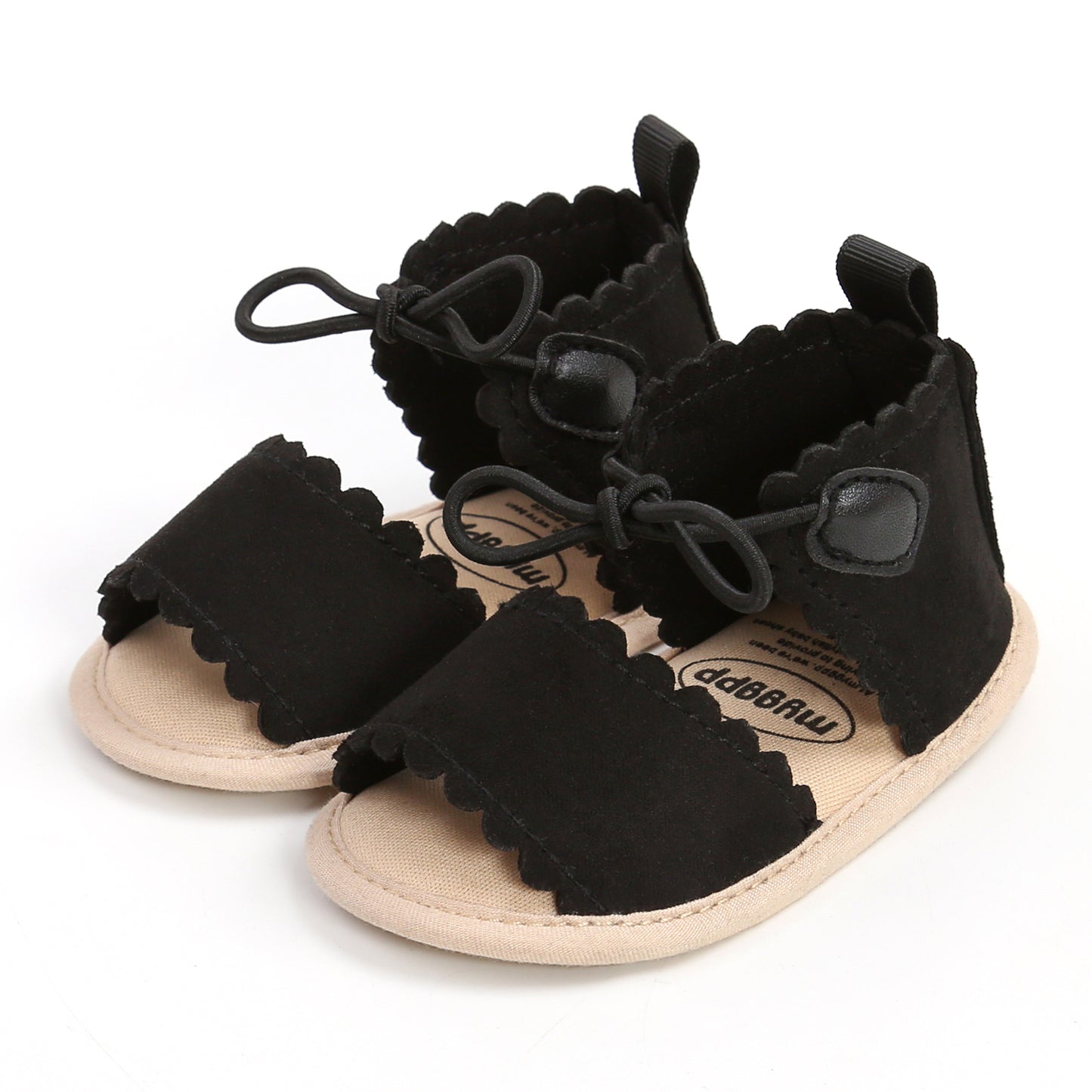 Adorable & Lightweight Baby Girl Sandals: Open-Toe, Easy Fasten Crib Shoes Perfect for First Walkers – Spring/Summer Ready