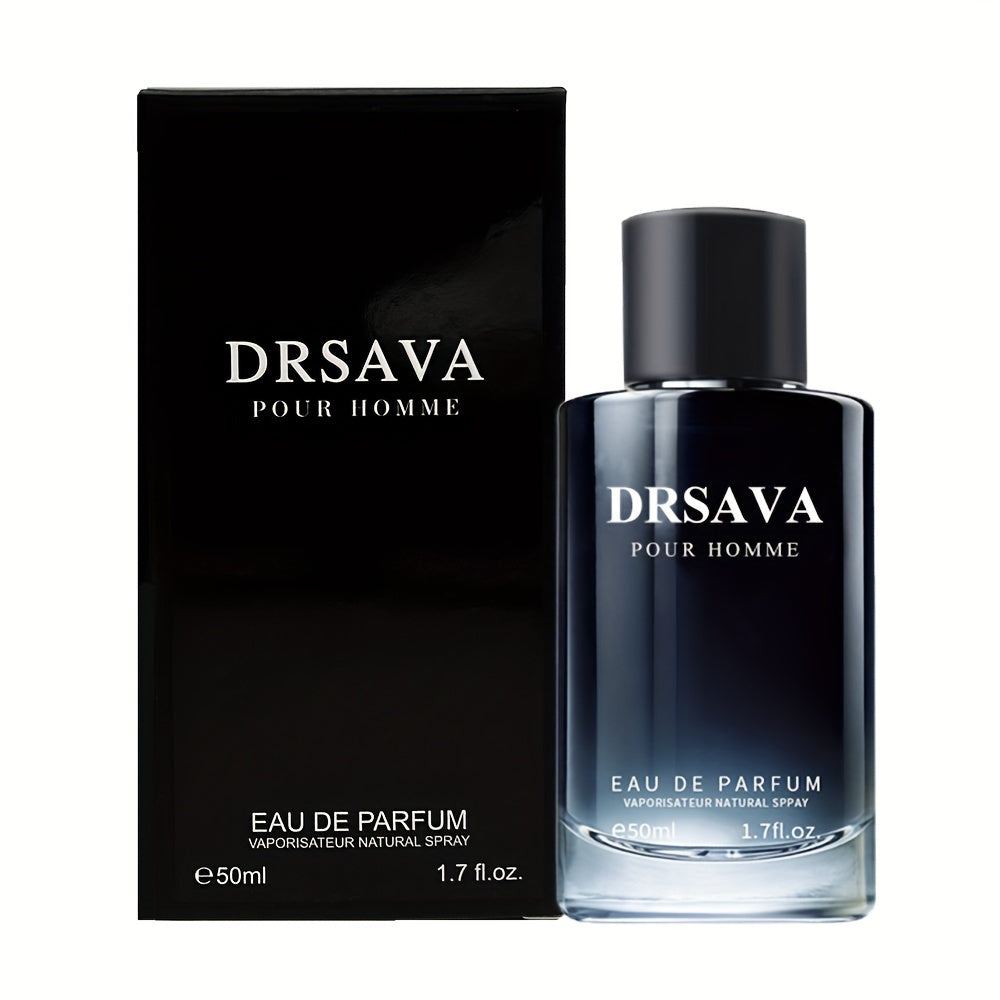 50ml x 2pcs - Intensely Invigorating Mens Fougere Eau De Parfum - Timeless, Long-lasting Fragrance with Lush Fougere Notes - Ideal for Dating, Daily Wear & Unforgettable Gifting