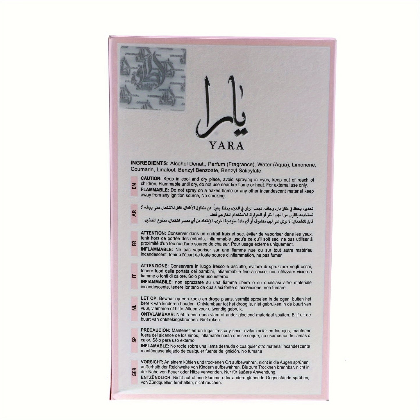 3.4 Floz Yara Eau De Parfum for Women - Long-Lasting, Seductive, and Feminine Fragrance with Rich Notes of Floral, Fruity, and Woody Scents - Perfect for Daily Wear, Special Occasions, and Gift Giving