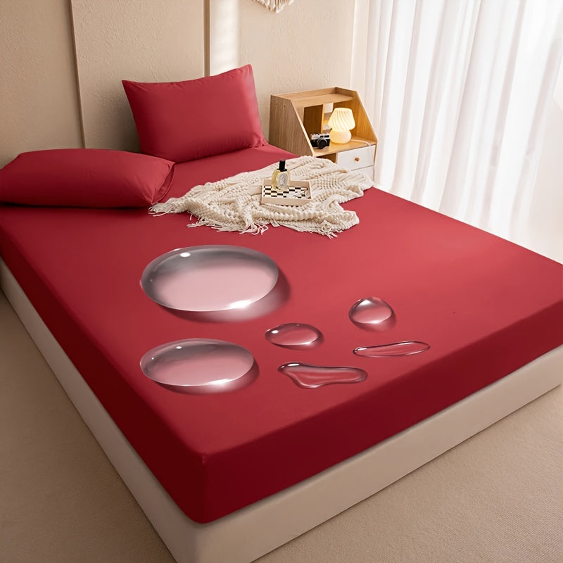 2-pack Waterproof Urine-proof Fitted Sheet, Anti-slip and Dust-proof Mattress Protector, Deep Pocket Elastic Fitted Sheet Protector, Sofa Cover, Single Bed Cover, Double Bed Sheet, Waterproof and Moisture-proof Mattress Prote