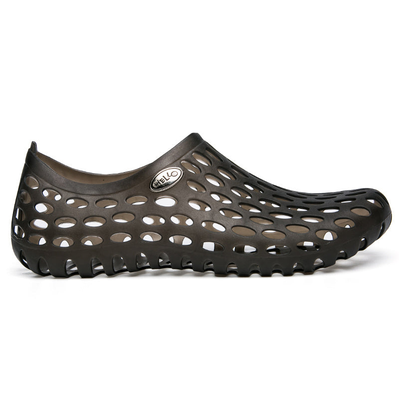 Breathable Unisex Garden Sandals - Non-Slip Summer Slides with Round Toe Design, Perfect for Outdoor Couples Wear