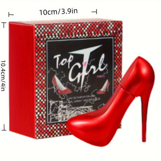 High Heel Styling Perfume Eau De Parfum Spray Orchid Violet Natural Fragrance Parfum Lasting And Charming Personal Perfume For Women And Girls 30ML