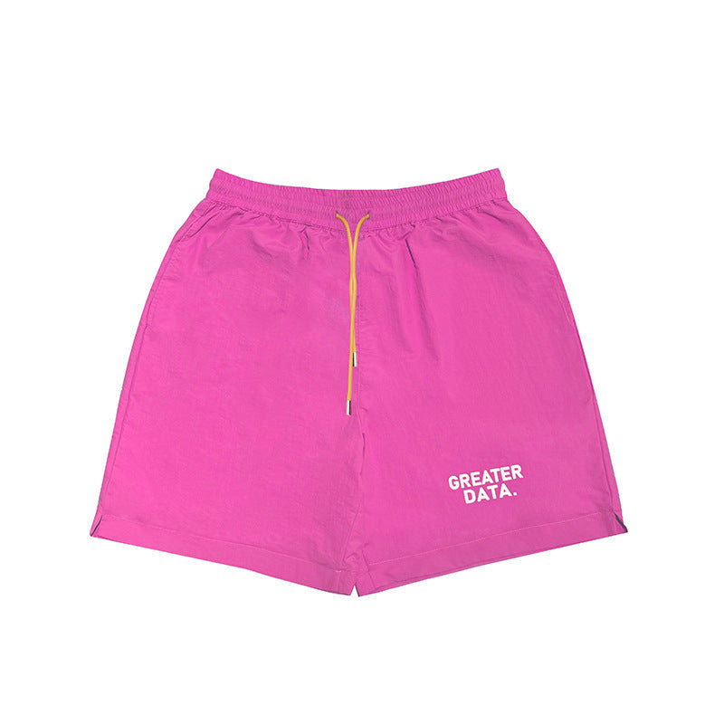 Simple Casual Loose Cropped Pants For Men