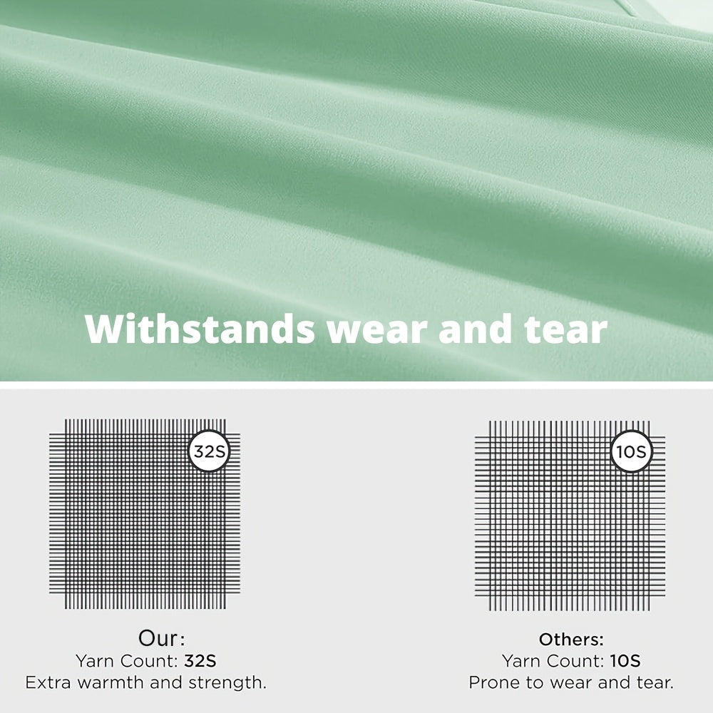 Ice Cooling Bed Sheet Set, Heat Relief 2000TC Luxury Sheets for Hot Sleepers, Moisture Wicking & Temperature Regulating, NightBreeze Luxe Cooling Sheet Sets