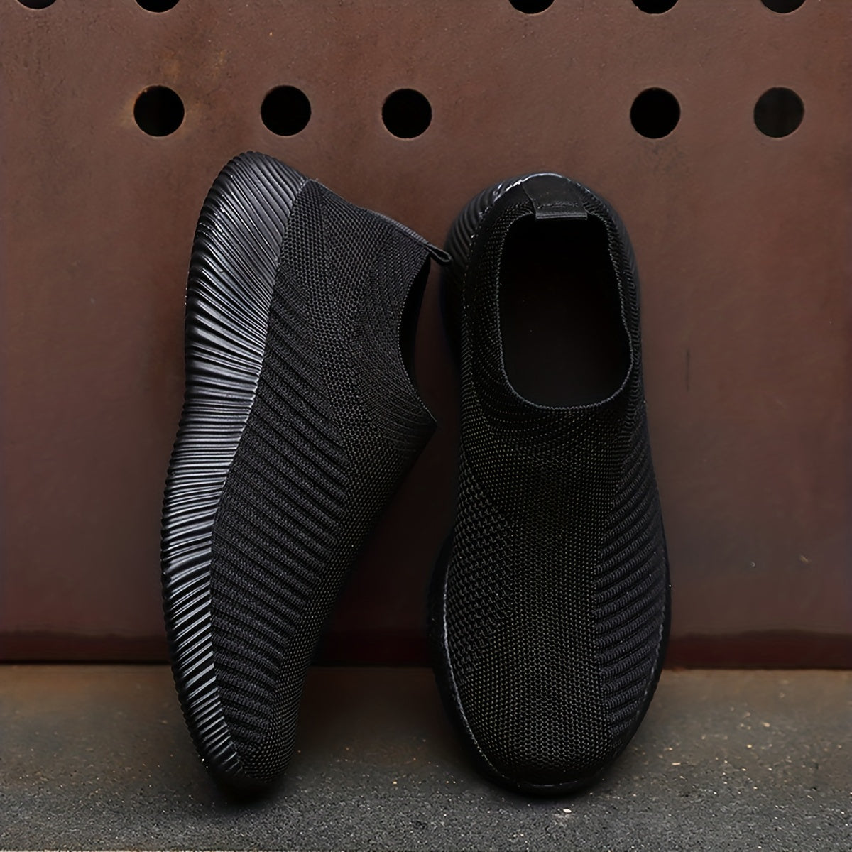 Lightweight Breathable Women's Slip-On Sneakers - Solid Color Low Top Design for Summer Casual Sports Shoes with EVA Sole and Comfort Insole