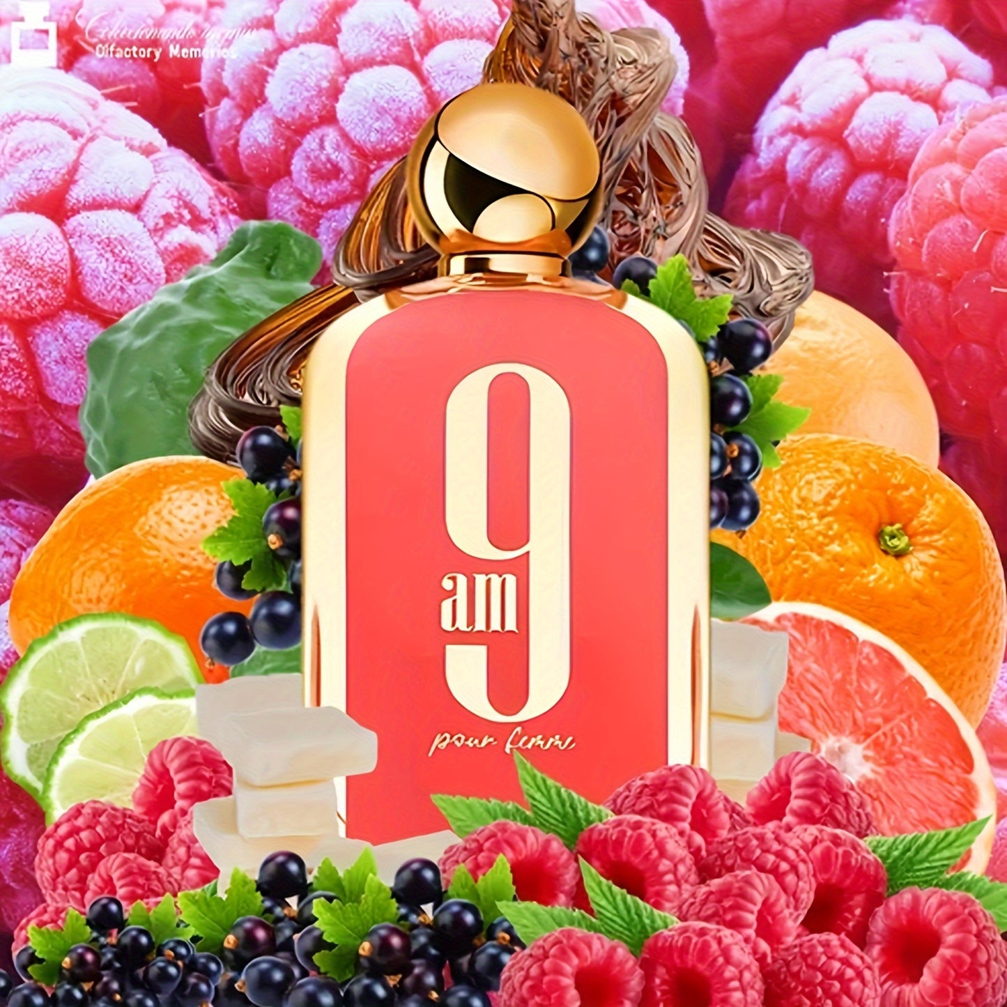 9AM Dive Eau De Parfum Spray, 100ml EDP Floral Cologne Eau De Toilette/ Long-Lasting Fragrance - Hot Perfume LncreaseIntimacy Specially Designed For Women