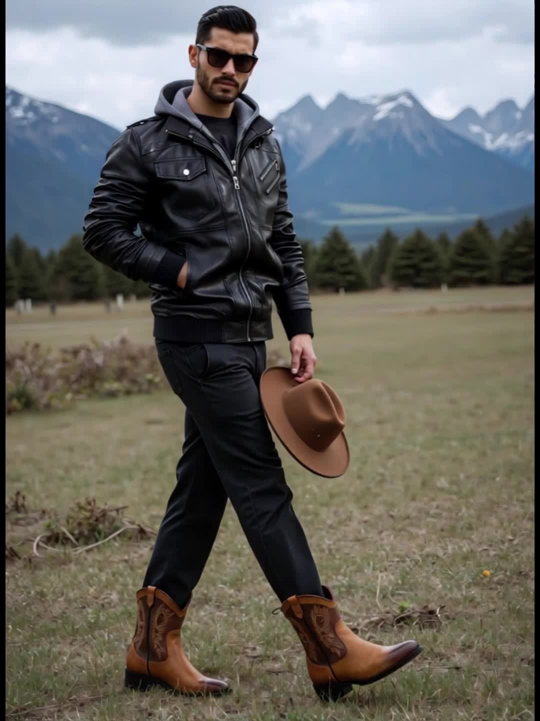 [Premium Hooded] Men's Premium Hooded Jacket | Black, Regular Fit | Polyester | Multiple Pockets, Zip-Up, Easy Care | Casual | Men | Casual Style