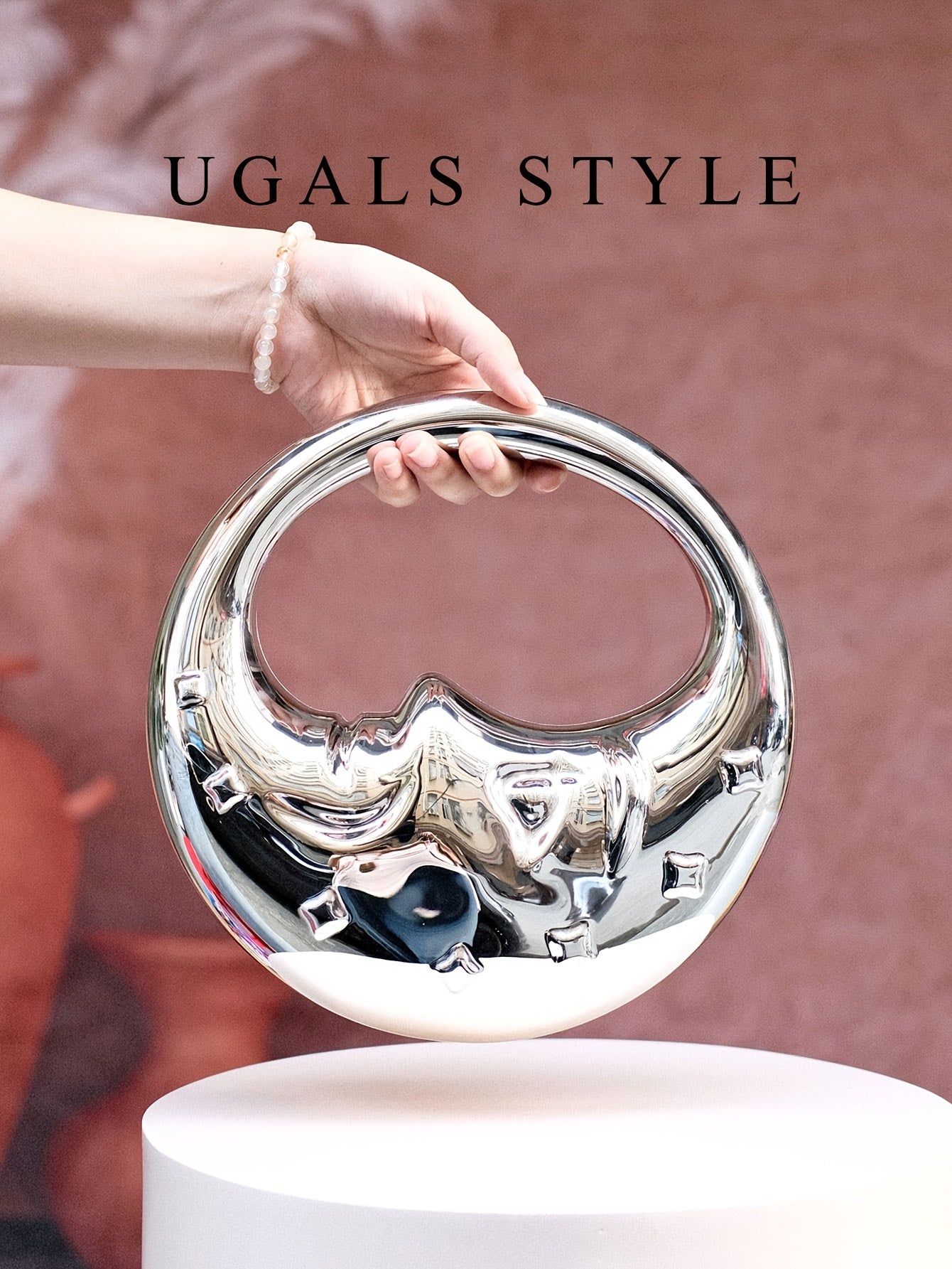 Luxury Women's Party Prom Box Evening Clutch Acrylic Transparent Clutch Waterproof Crossbody Bag Tready Bride Bag, Perfect For Party, Wedding, Dinner/Banquet, Matching With Wedding Dress,Formal Dresses, Prom Dress, Birthday D