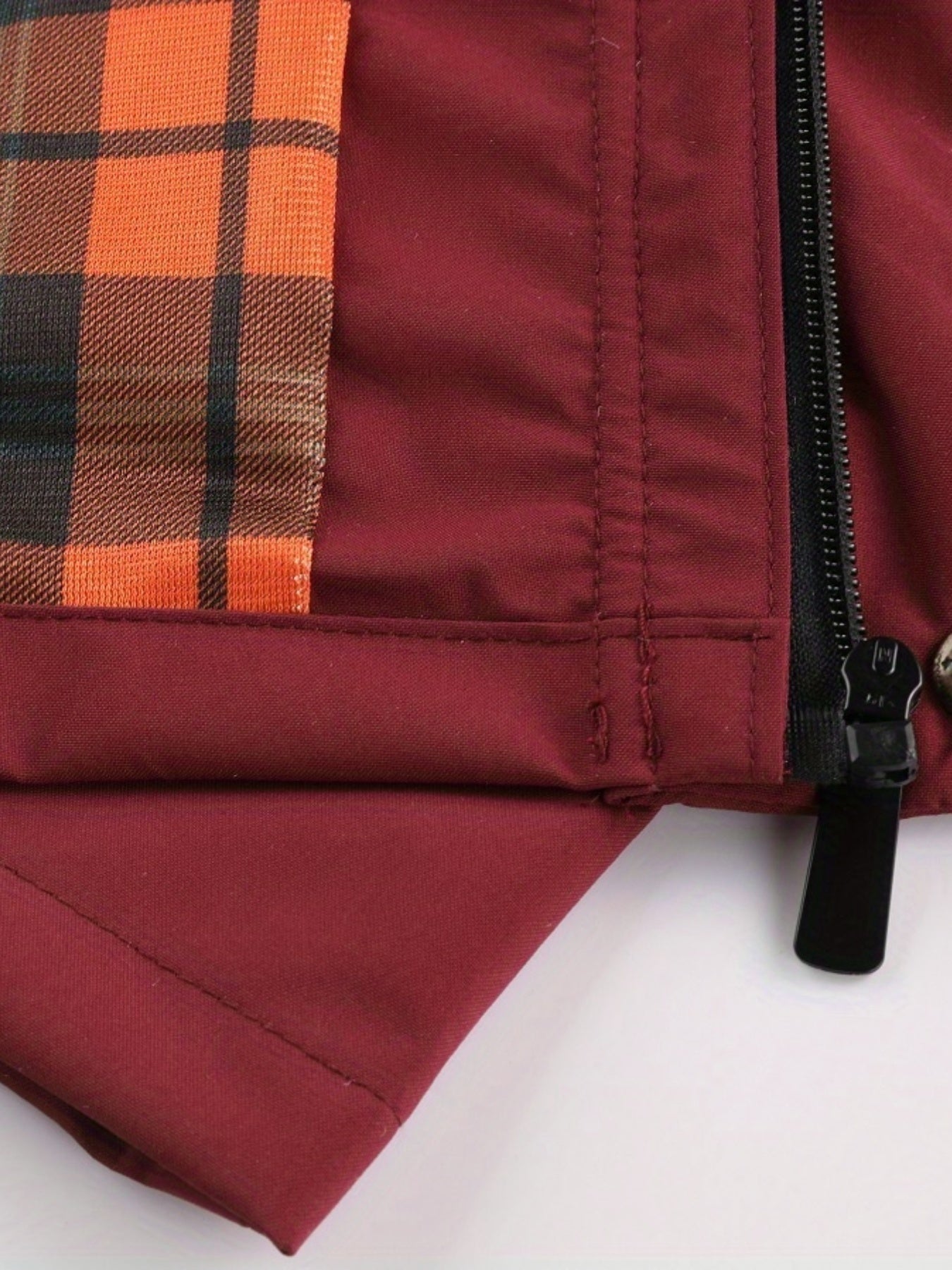 Mens Waterproof Zipper Pocket Hoodie Jacket - Stylish Drawstring Hood, Stretchy Comfort, Water-Repellent for Spring & Fall Outdoors