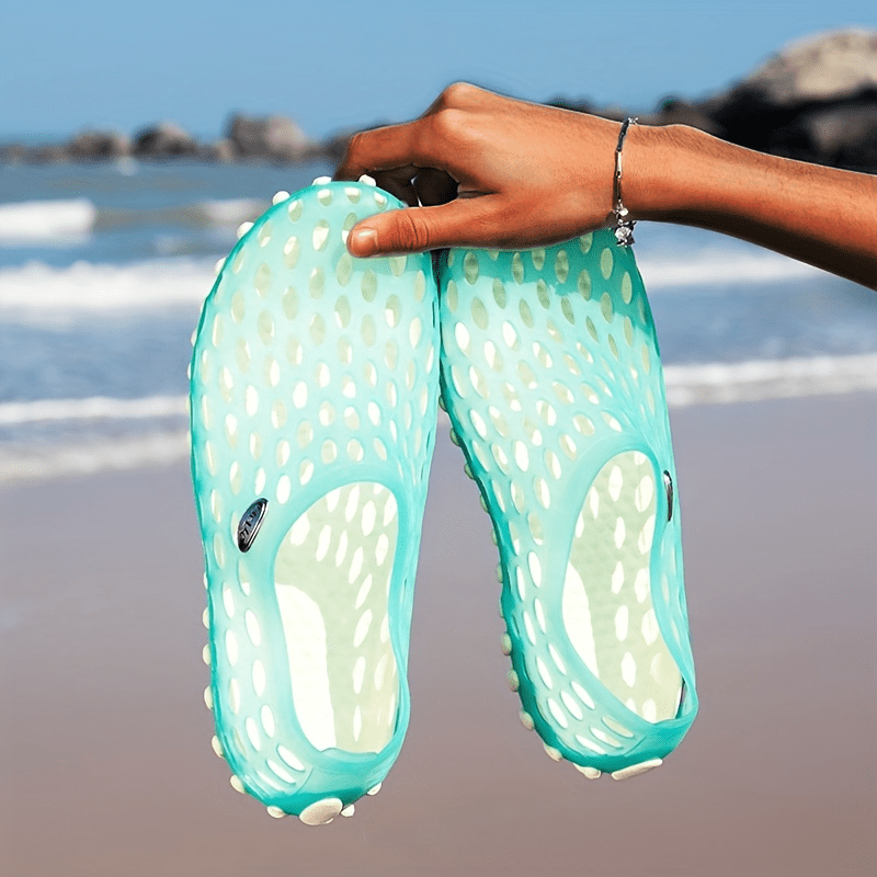 Breathable Unisex Garden Sandals - Non-Slip Summer Slides with Round Toe Design, Perfect for Outdoor Couples Wear