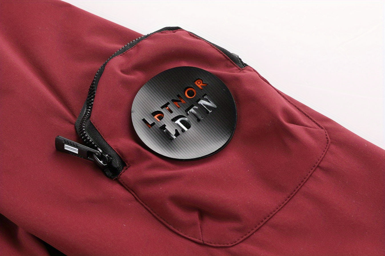 Mens Waterproof Zipper Pocket Hoodie Jacket - Stylish Drawstring Hood, Stretchy Comfort, Water-Repellent for Spring & Fall Outdoors