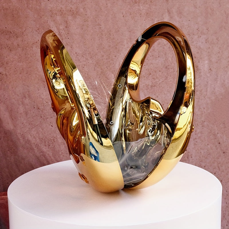 Luxury Women's Party Prom Box Evening Clutch Acrylic Transparent Clutch Waterproof Crossbody Bag Tready Bride Bag, Perfect For Party, Wedding, Dinner/Banquet, Matching With Wedding Dress,Formal Dresses, Prom Dress, Birthday D