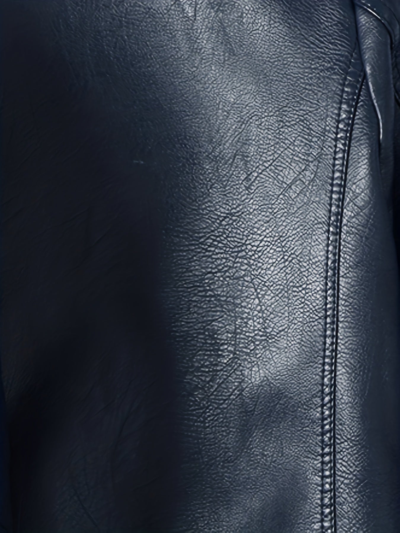 Men's Racing Suit Color-Blocking Jacket Motorcycle PU Jacket