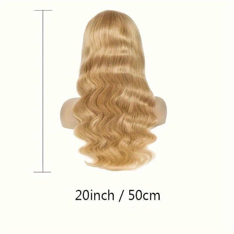 Hot Selling New Styles13x6 Ombre Honey Blonde Lace Front Wigs Human Hair, 27# Frontal Wigs Pre Plucked Bleached Knots Transparent Lace Front Wig Human Hair For Black Women Glueless Human Hair Wig